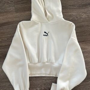 Puma crop top hoodie